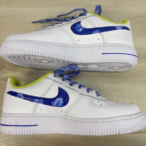 Nike Air Force 1 Custom Stitch Youth Size 5.5 - Picture 2 of 16